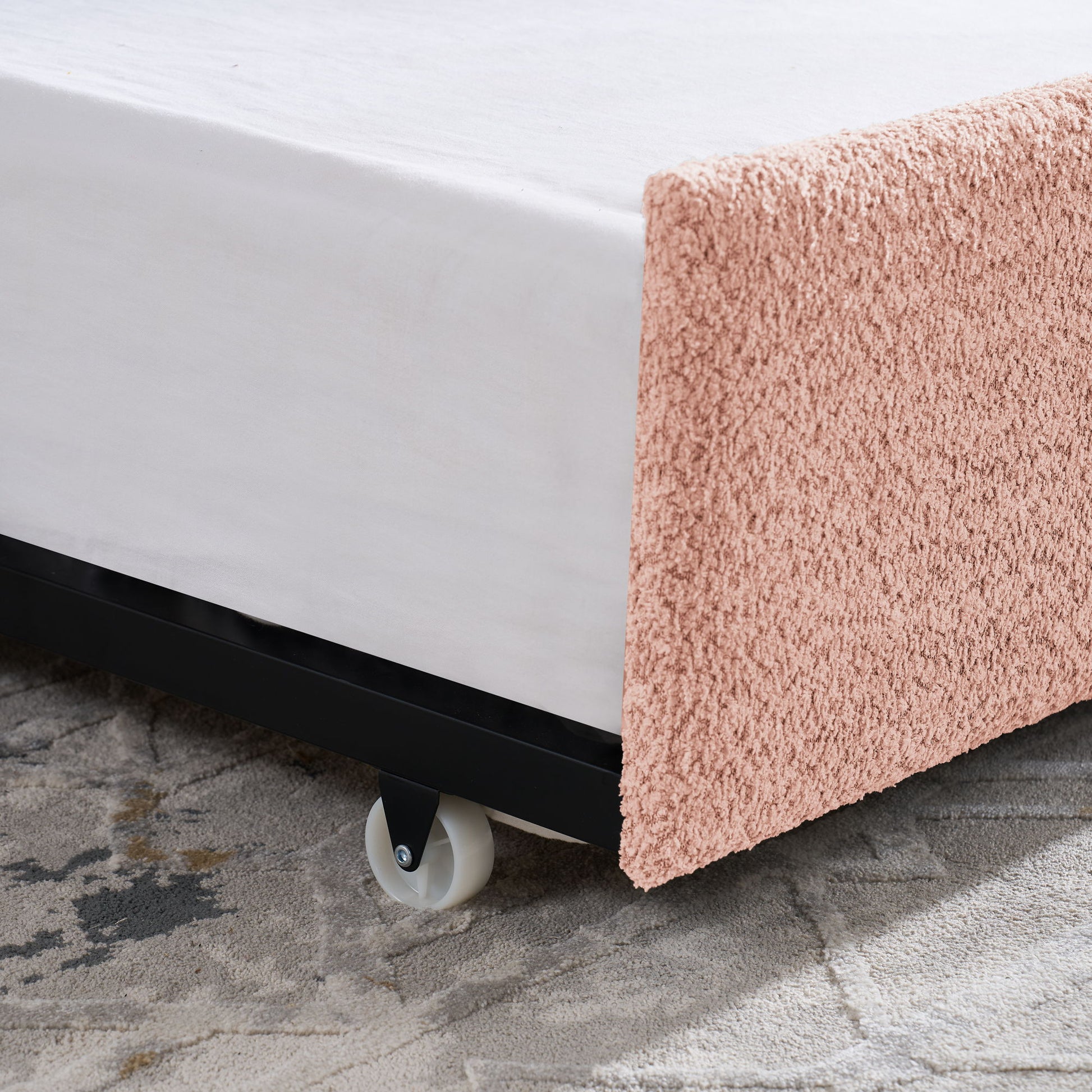 Upholstered Daybed With Pop Up Trundle - The Sleep Loft - Online Mattress Showroom NYC