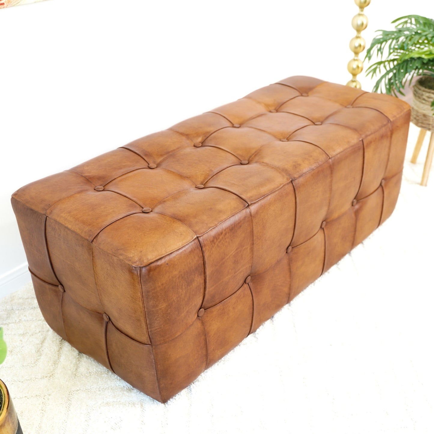 Benjiro - Bench - Tan - The Sleep Loft - Online Mattress Showroom NYC