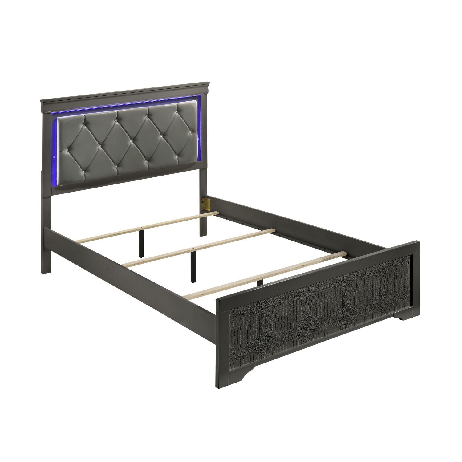 Blaze - Bed With LED Headboard - The Sleep Loft - Online Mattress Showroom NYC