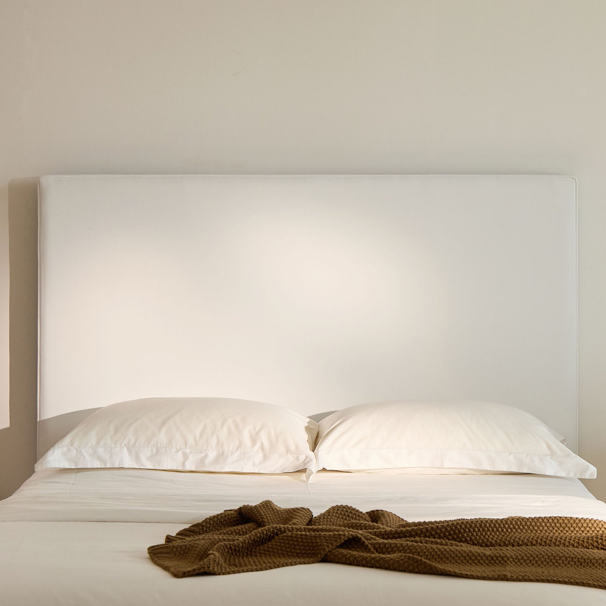 Lucas - Tall Headboard Upholstered Bed - The Sleep Loft - Online Mattress Showroom NYC