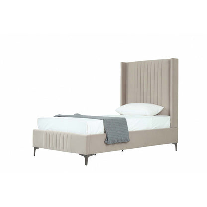 Promenade - Bed With Upholstered Headboard And Slats - The Sleep Loft - Online Mattress Showroom NYC