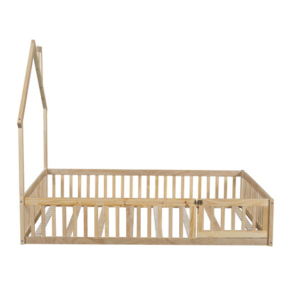 House Platform Bed With Guardrail - The Sleep Loft - Online Mattress Showroom NYC