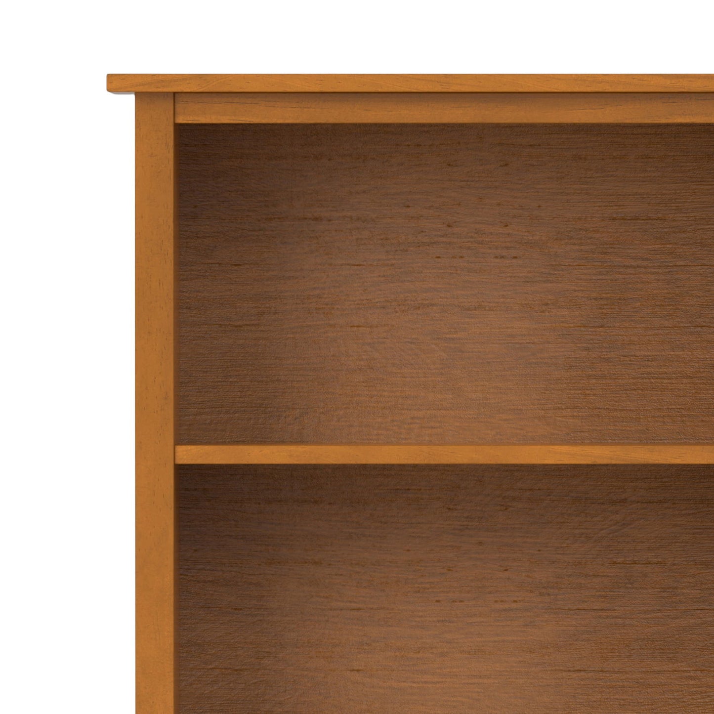 Warm Shaker - 5 Shelf Bookcase - The Sleep Loft - Online Mattress Showroom NYC