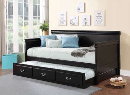 Bailee - Twin Daybed - Black - The Sleep Loft - Online Mattress Showroom NYC