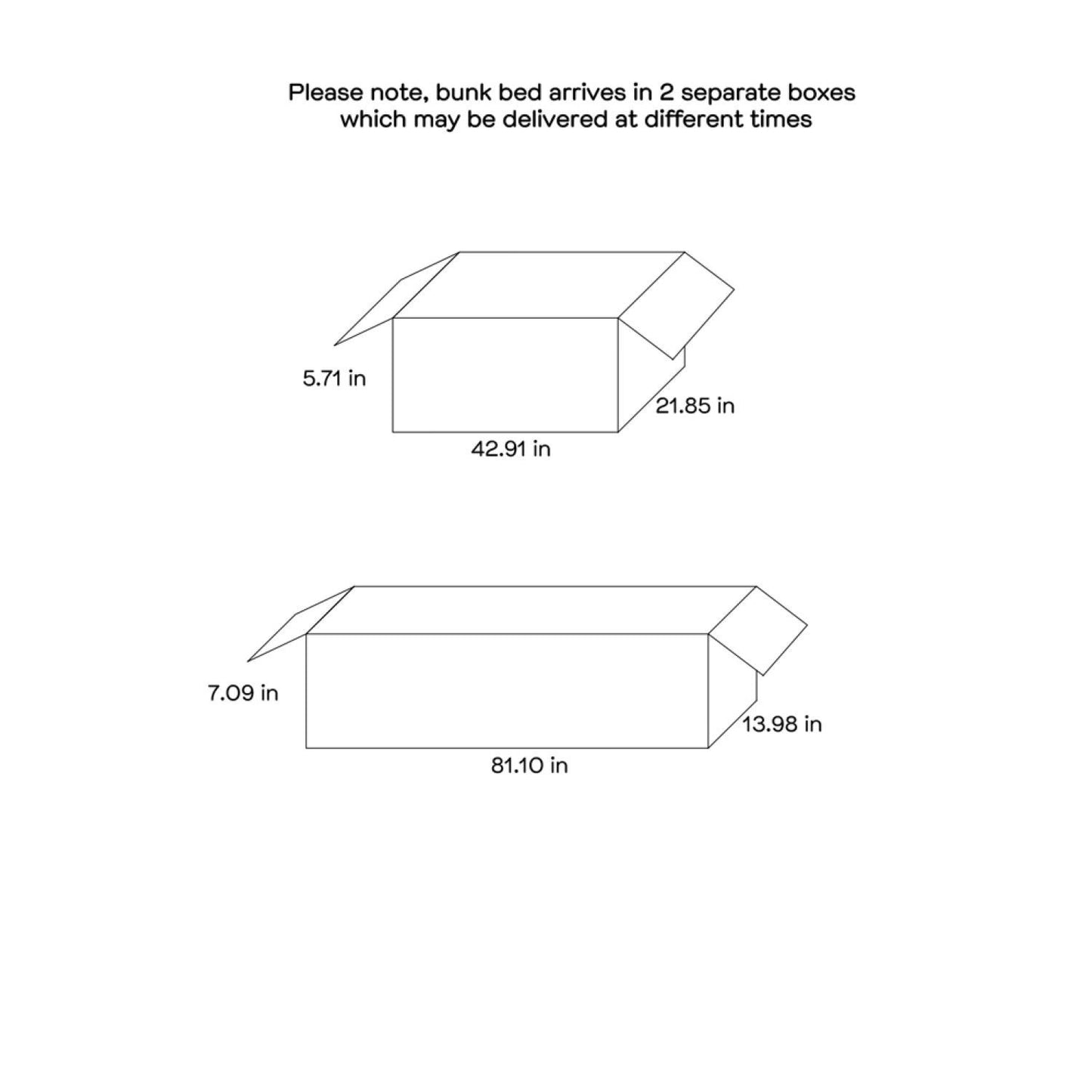 Wiley - Bunk Bed With Ladder - The Sleep Loft - Online Mattress Showroom NYC