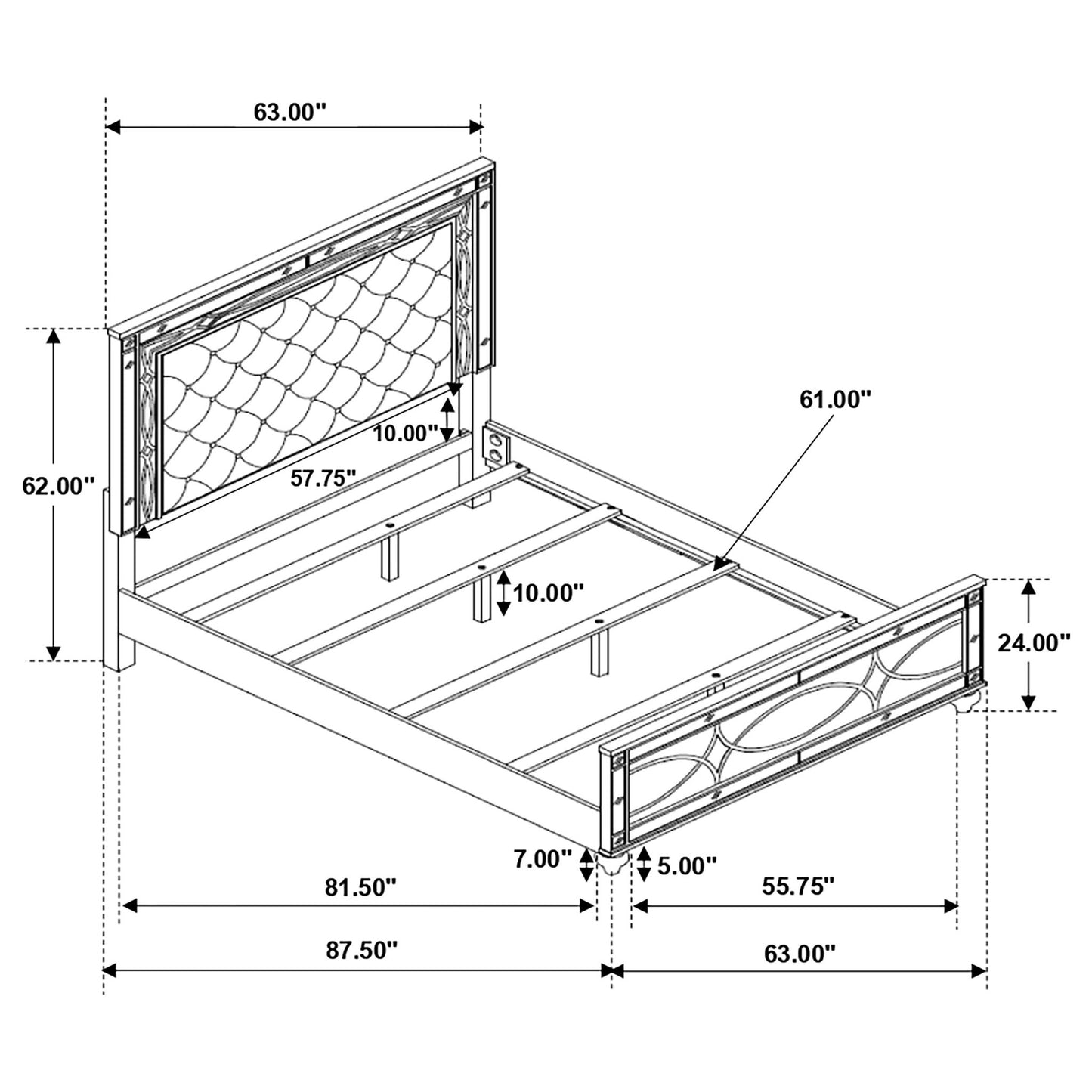 Karmen - Panel Bed - The Sleep Loft - Online Mattress Showroom NYC