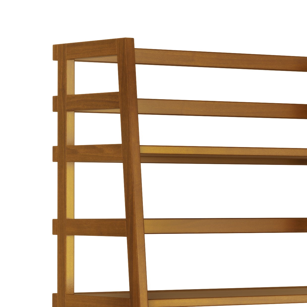 Acadian - Handcrafted Ladder Shelf Bookcase - The Sleep Loft - Online Mattress Showroom NYC