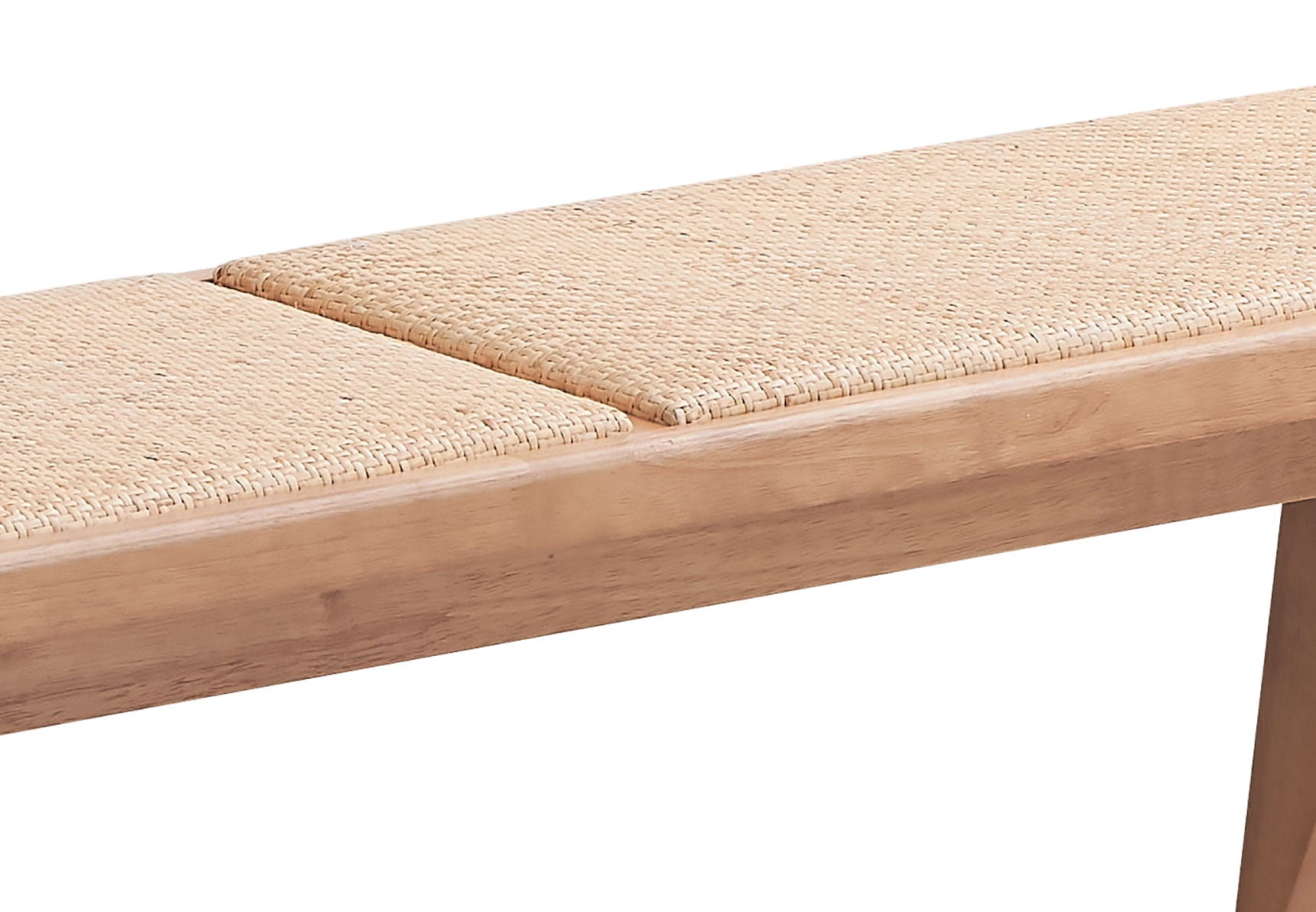 Velentina - Bench - Rattan / Natural - The Sleep Loft - Online Mattress Showroom NYC