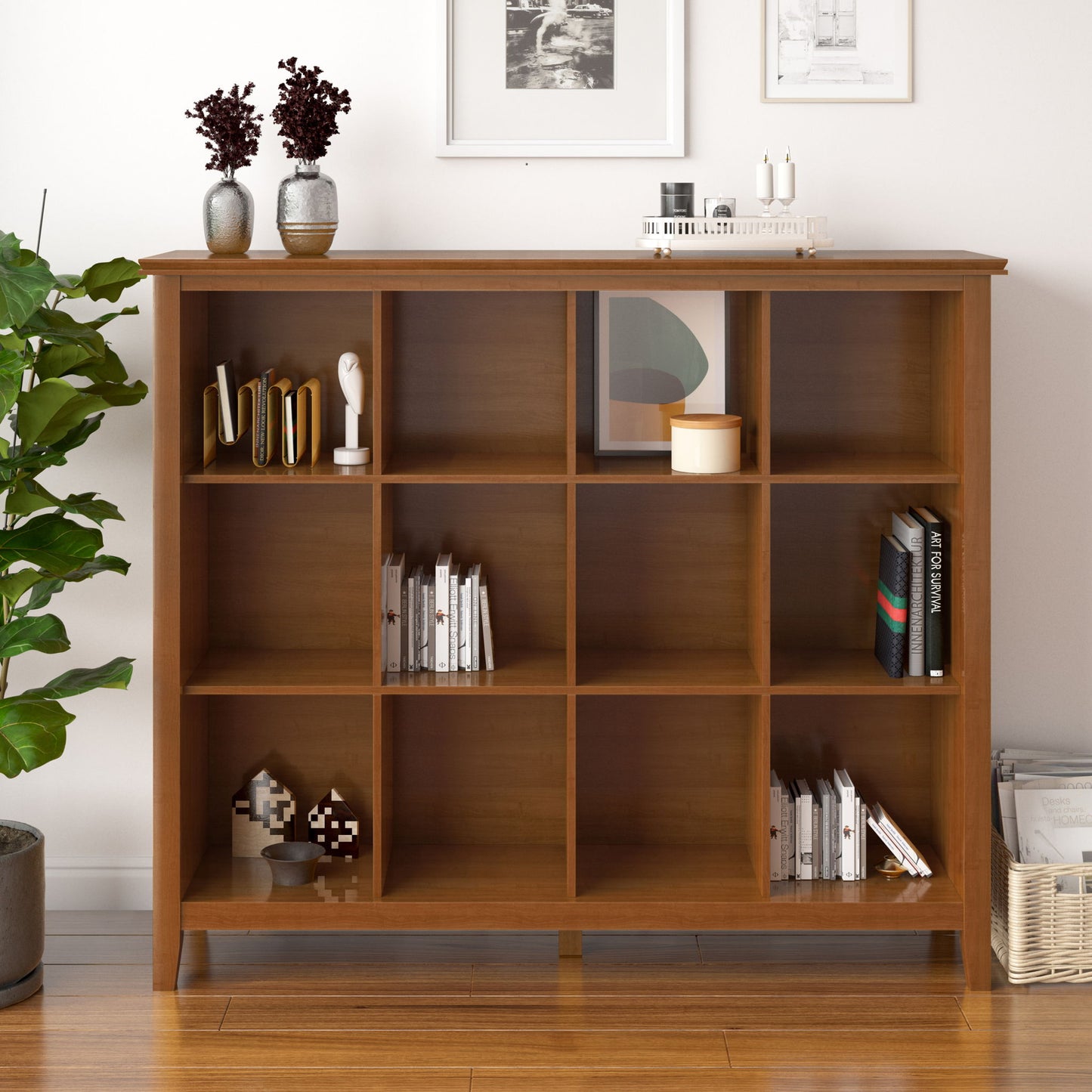 Artisan - 12 Cube Storage - Honey Brown - The Sleep Loft - Online Mattress Showroom NYC
