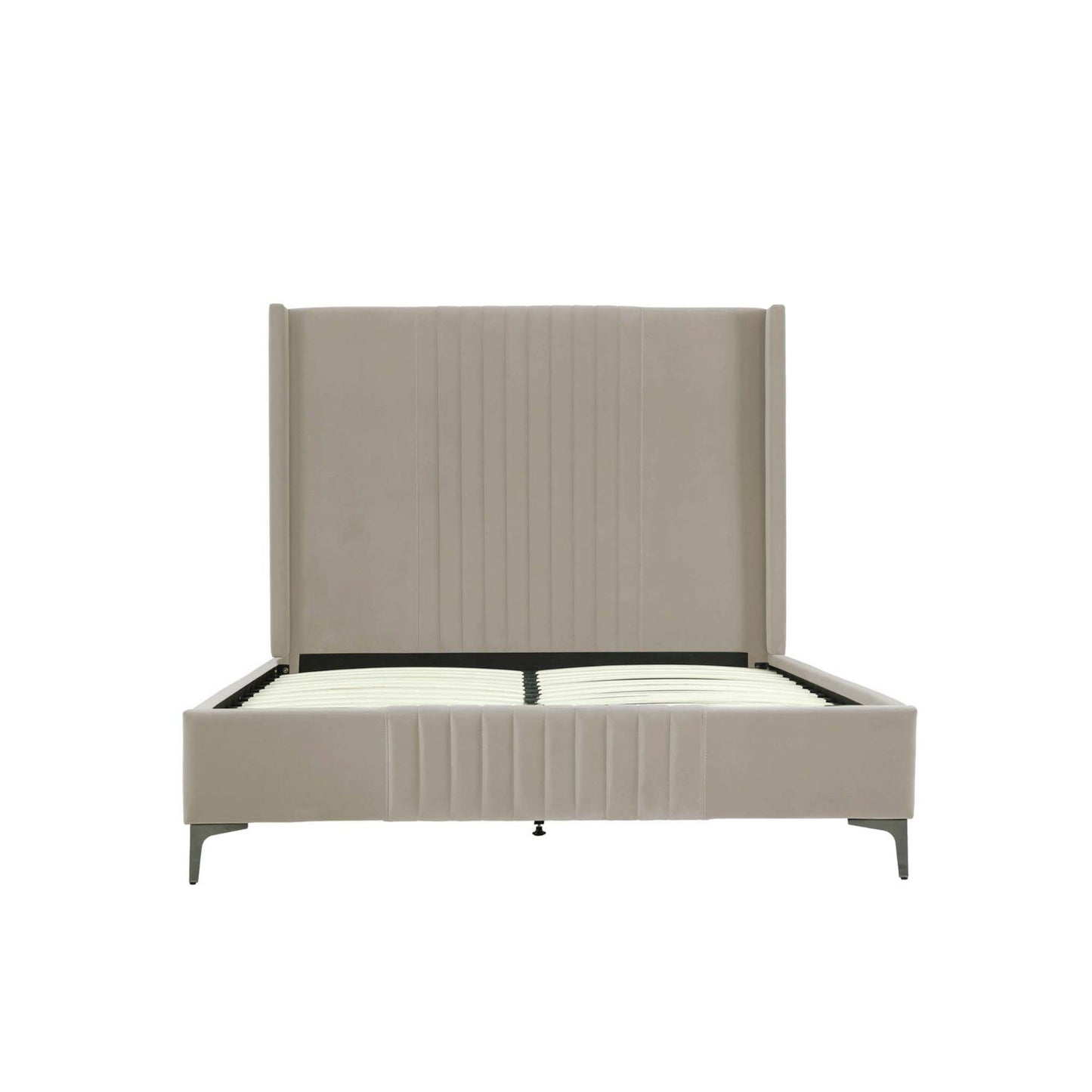 Promenade - Bed With Upholstered Headboard And Slats - The Sleep Loft - Online Mattress Showroom NYC