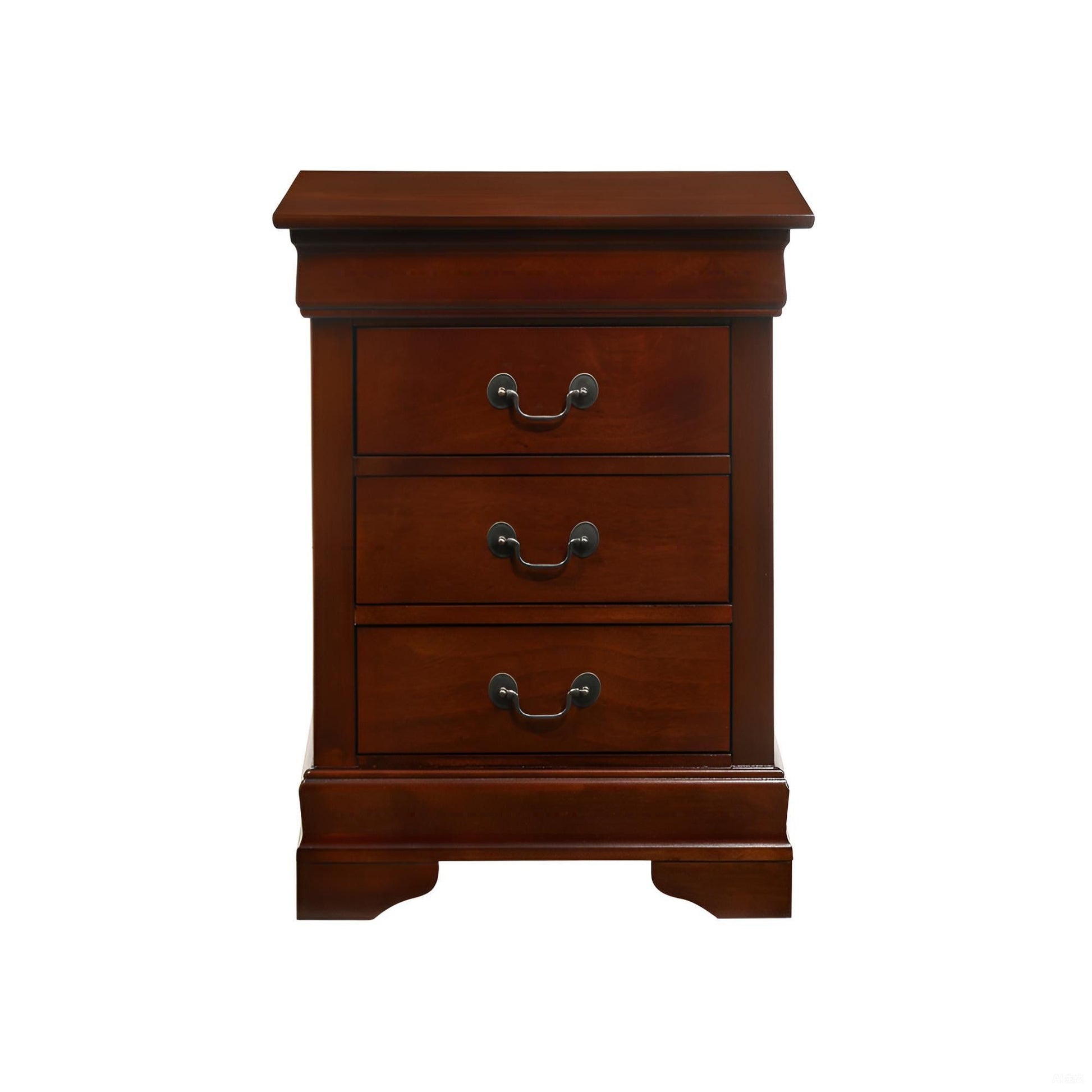 Louis Phillipe - Nightstand - Wood - The Sleep Loft - Online Mattress Showroom NYC