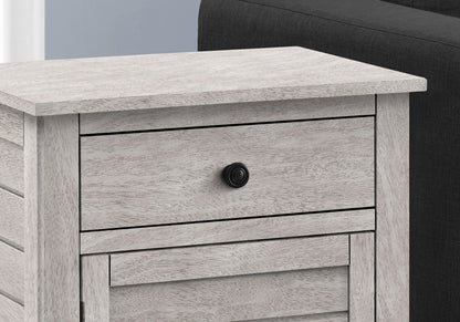 Accent Nightstand, Storage Drawer, Transitional - The Sleep Loft - Online Mattress Showroom NYC