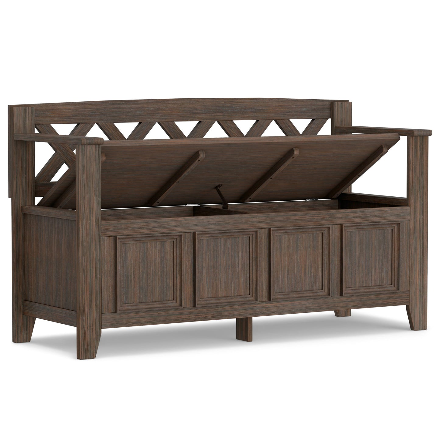 Amherst - Handcrafted Entryway Storage Bench - The Sleep Loft - Online Mattress Showroom NYC