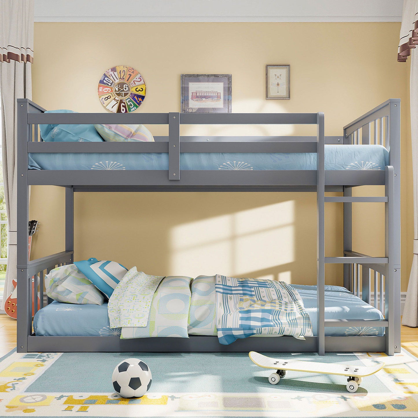 Solid Construction Bunk Bed & Ladder - The Sleep Loft - Online Mattress Showroom NYC