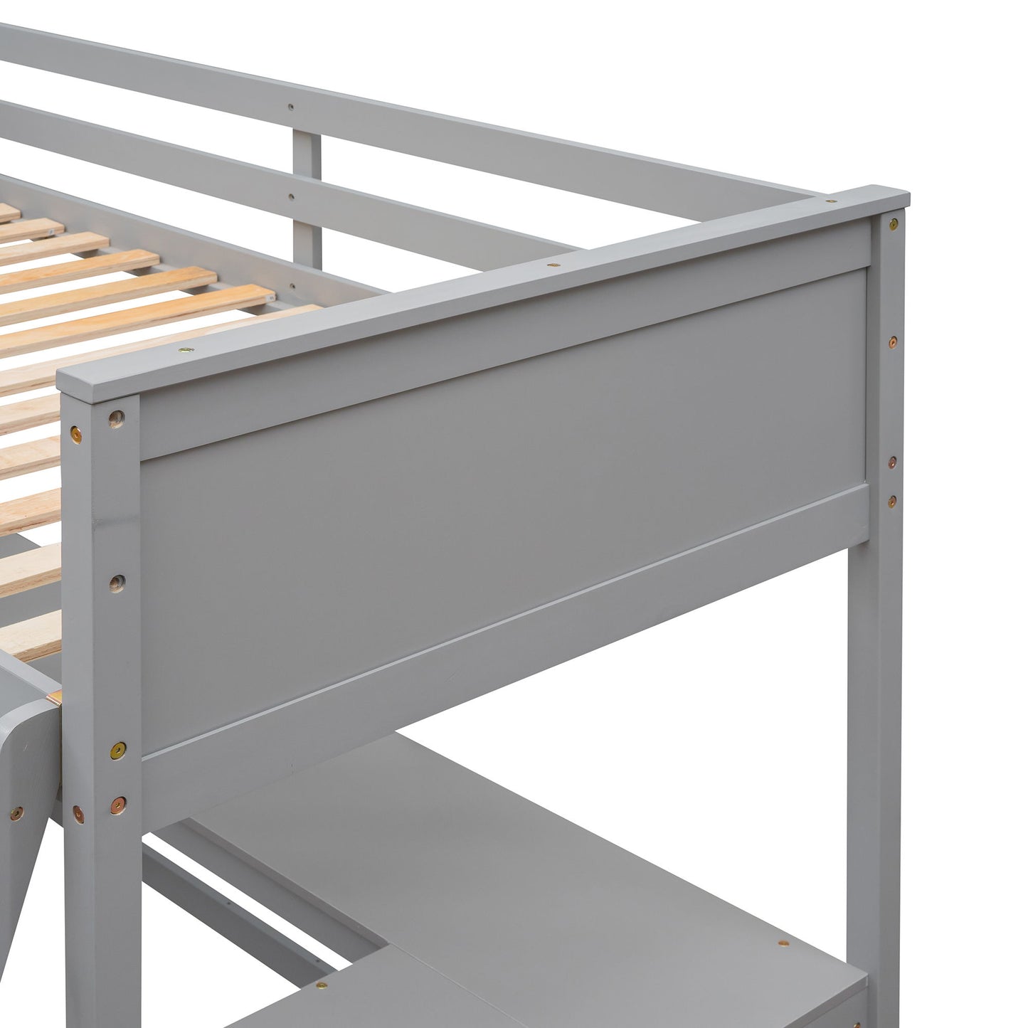 Loft Bed With Shelves With Desk - The Sleep Loft - Online Mattress Showroom NYC
