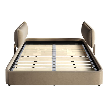 Cloud Bed Frame With Oversized Padded Movable Headboard - The Sleep Loft - Online Mattress Showroom NYC