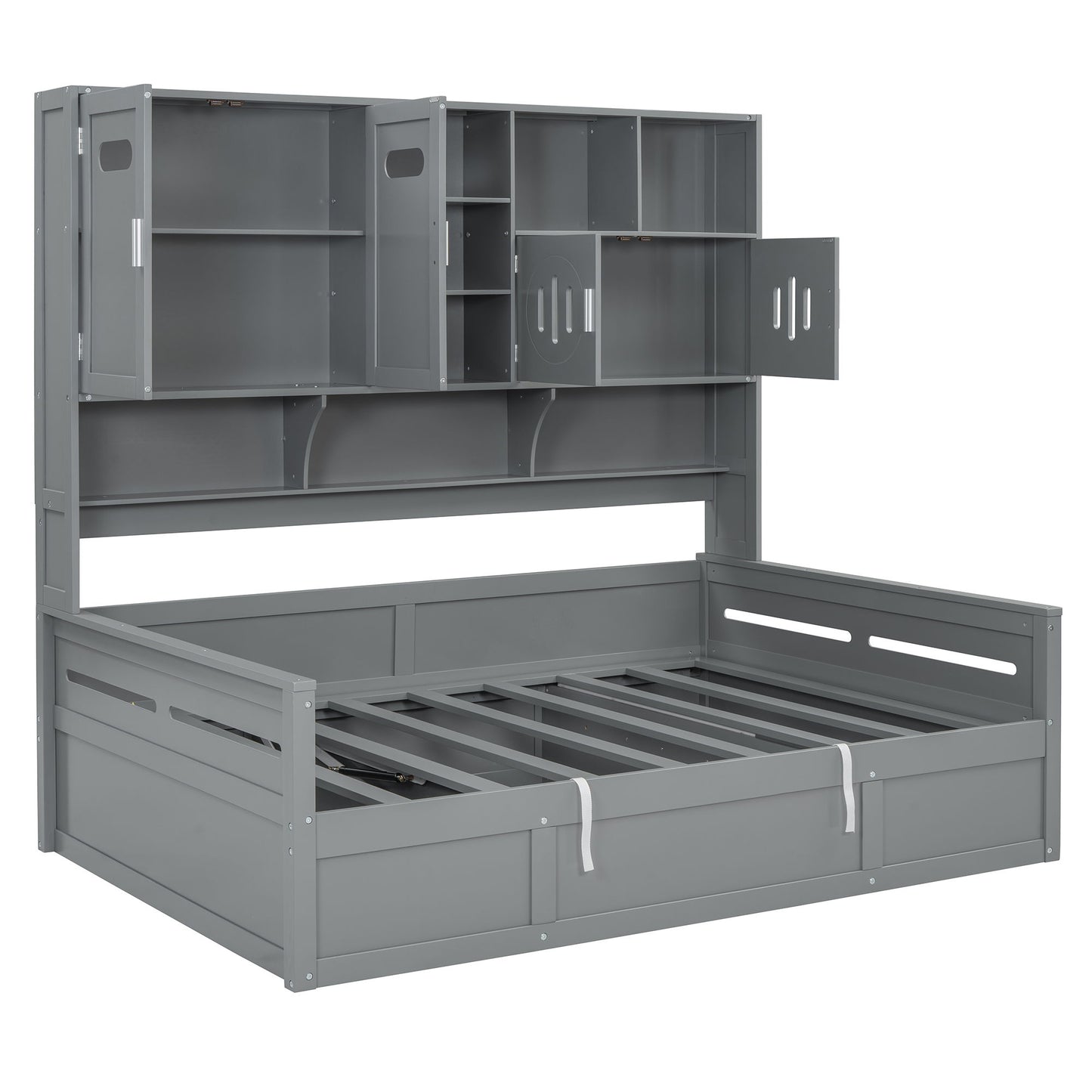 Daybed With All-In-One Cabinet And Shelf - The Sleep Loft - Online Mattress Showroom NYC