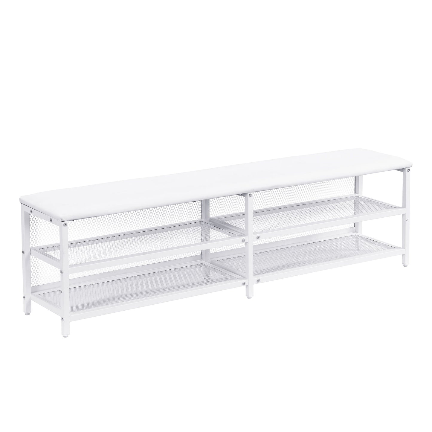 Platform Bed With 2 Tier Storage Shelves, Storage Cabinet - The Sleep Loft - Online Mattress Showroom NYC