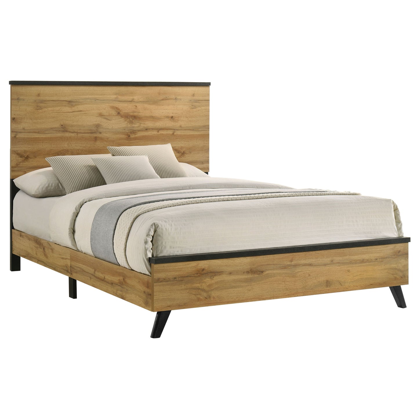 Fraser - Queen Panel Bed - Natural - The Sleep Loft - Online Mattress Showroom NYC