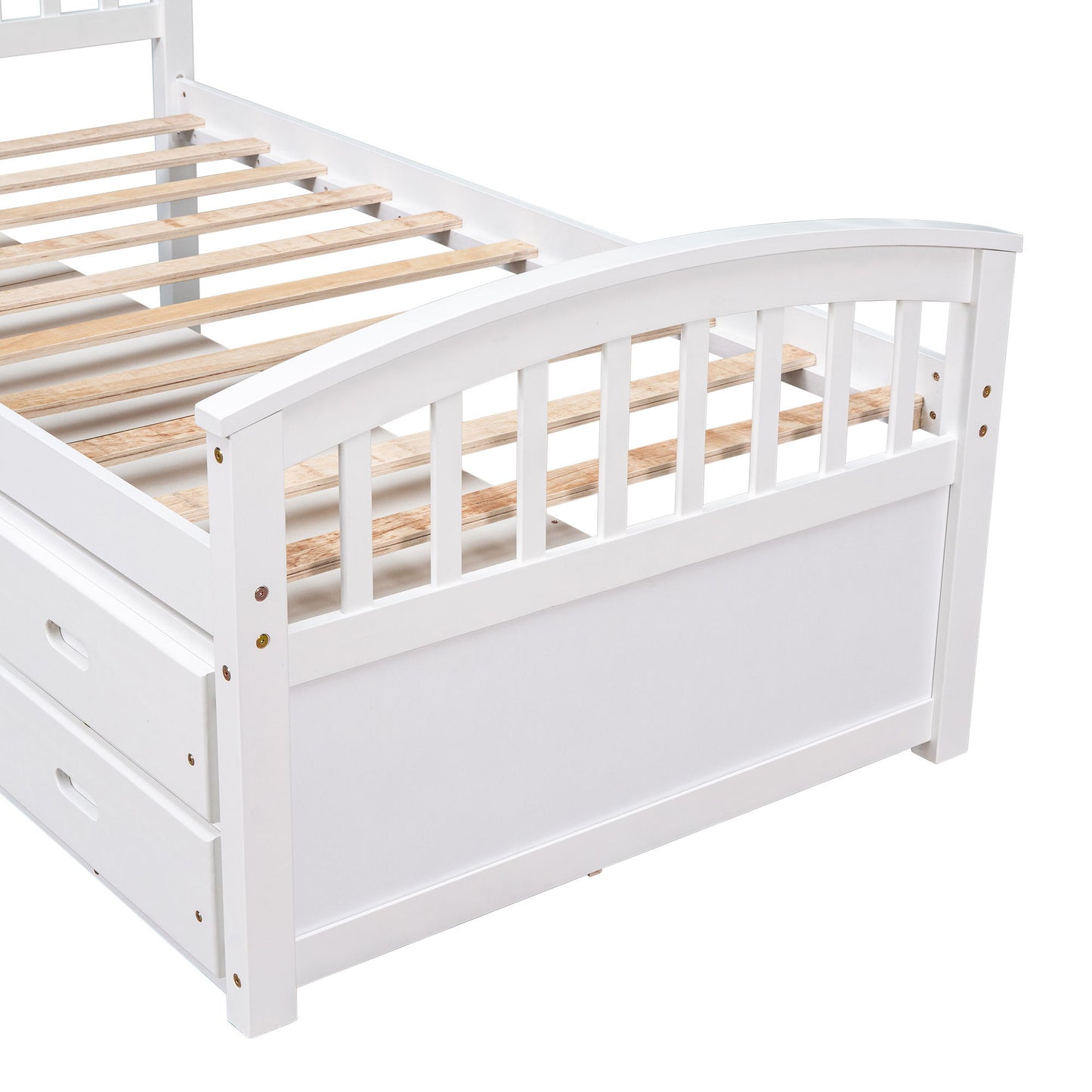 Platform Storage Bed Solid Wood Bed With 6 Drawers - The Sleep Loft - Online Mattress Showroom NYC