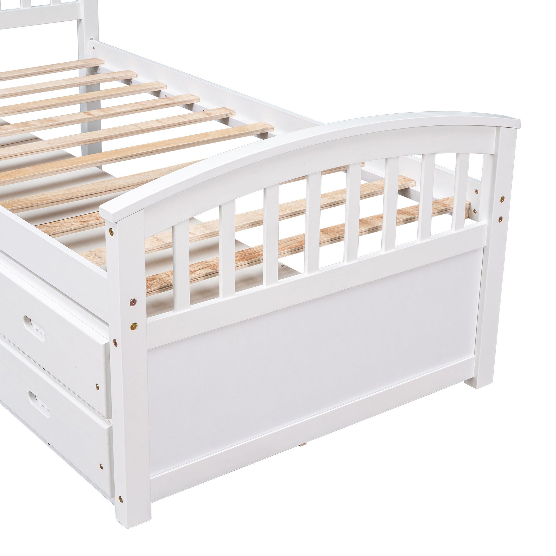 Platform Storage Bed Solid Wood Bed With 6 Drawers - The Sleep Loft - Online Mattress Showroom NYC