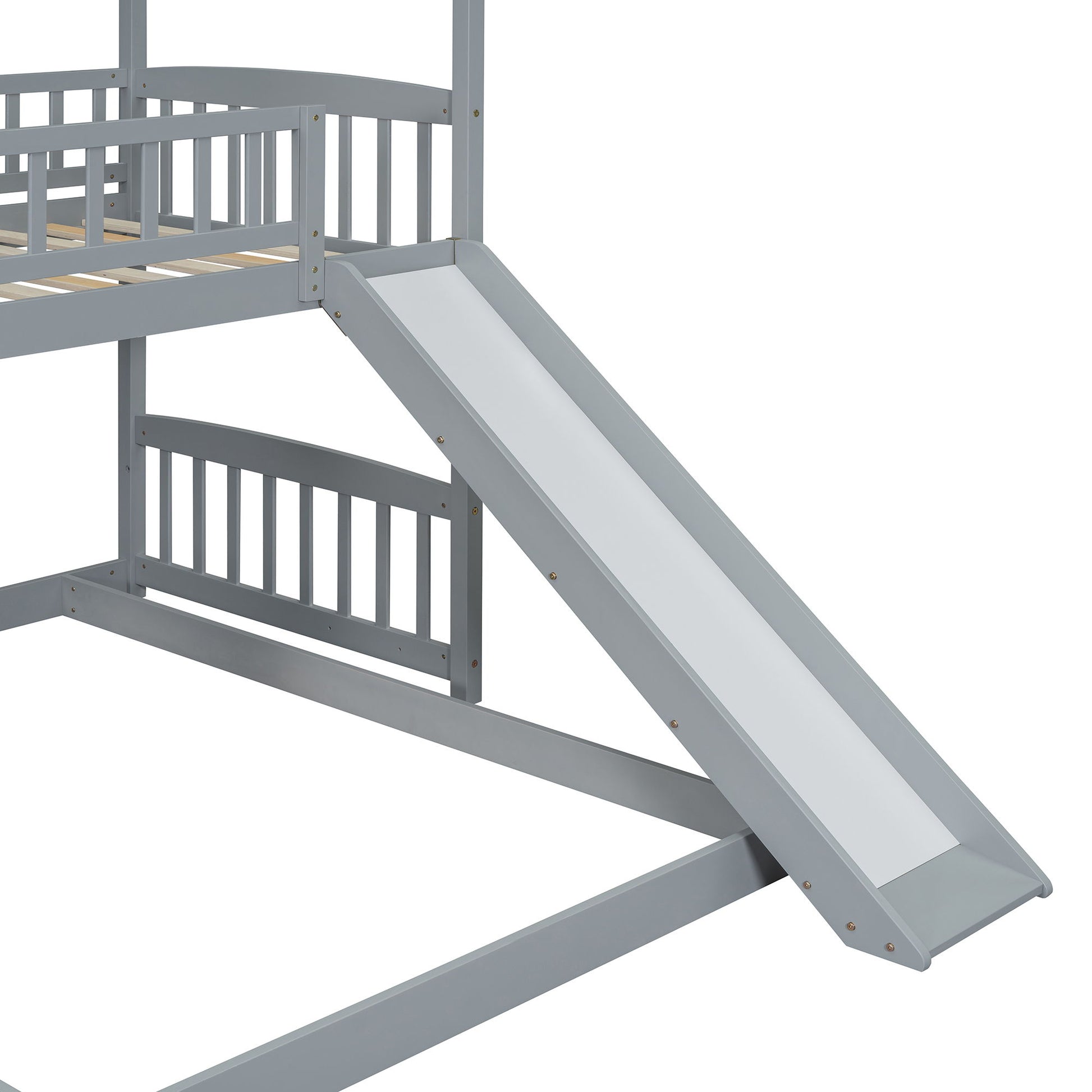 House Bunk Bed With Slide - The Sleep Loft - Online Mattress Showroom NYC