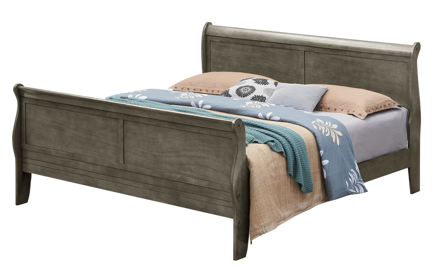 Panel Sleigh Bed - The Sleep Loft - Online Mattress Showroom NYC