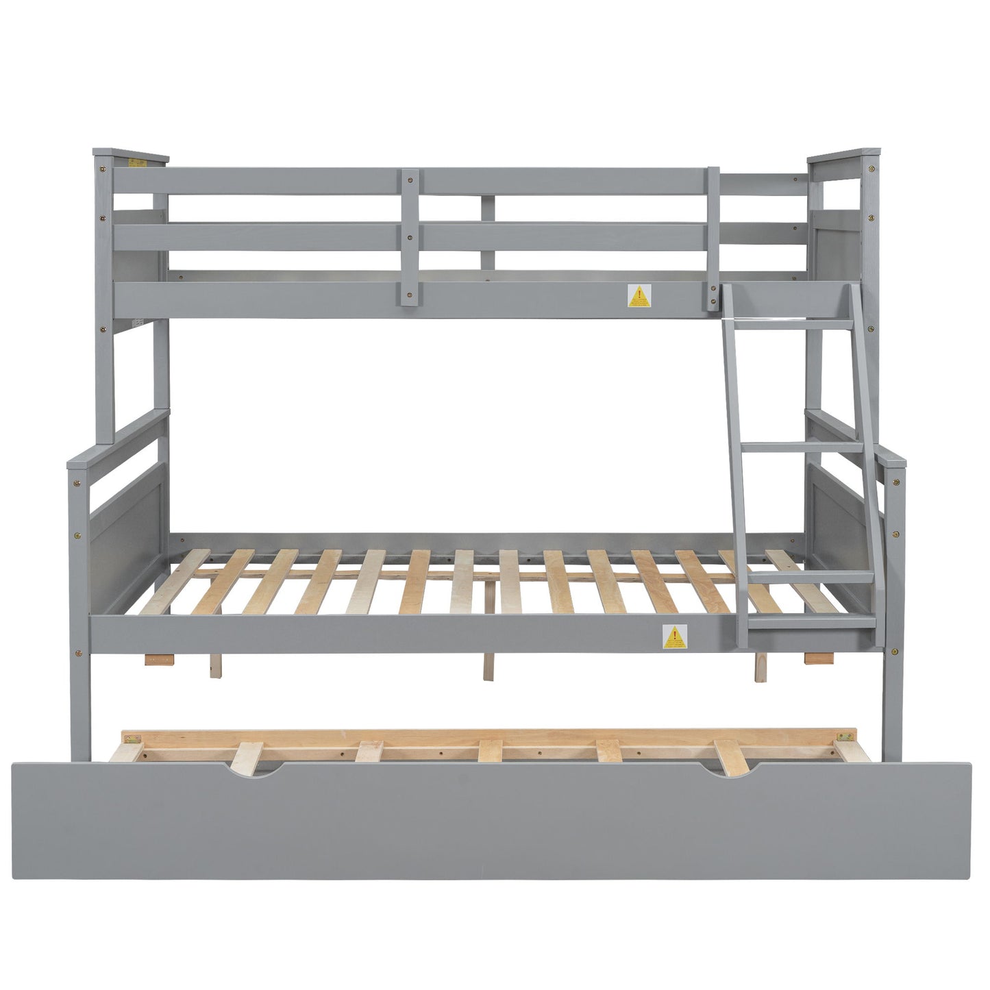 Bunk Bed With Ladder And Safety Guardrail - The Sleep Loft - Online Mattress Showroom NYC