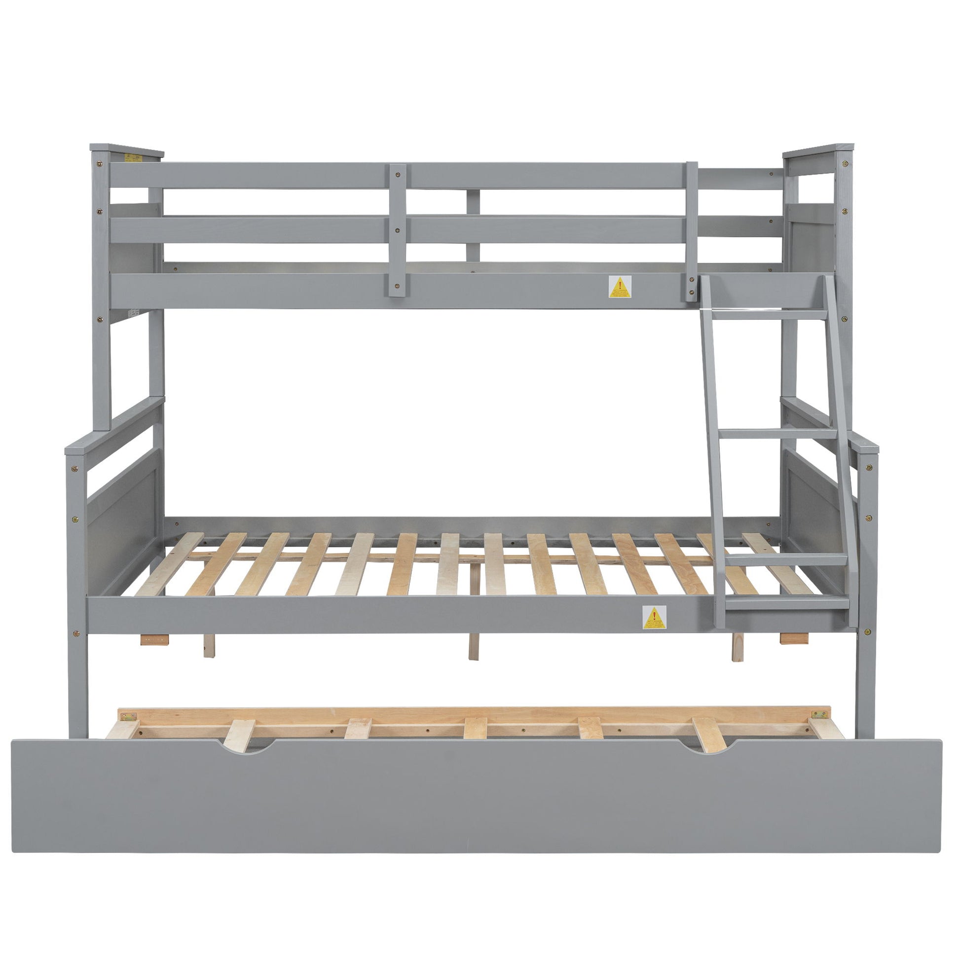 Bunk Bed With Ladder And Safety Guardrail - The Sleep Loft - Online Mattress Showroom NYC