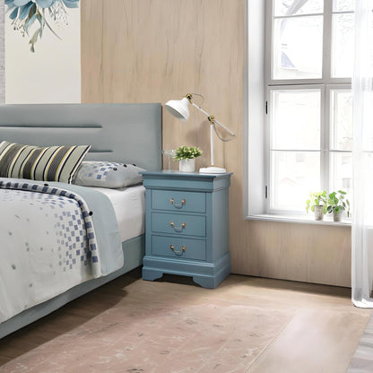 Louis Phillipe - Nightstand - Wood - The Sleep Loft - Online Mattress Showroom NYC