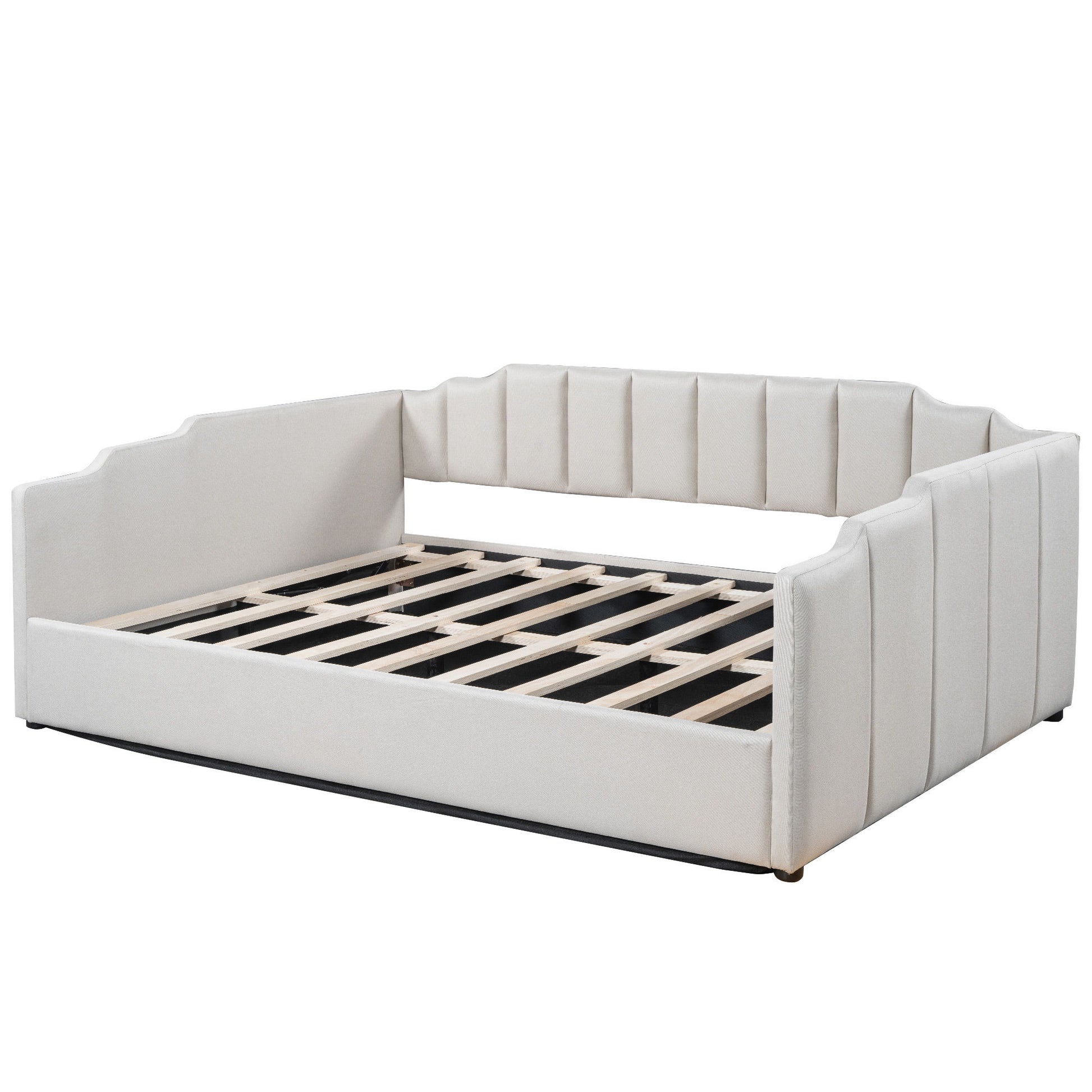 Modern Upholstered Daybed With Underneath Storage - The Sleep Loft - Online Mattress Showroom NYC