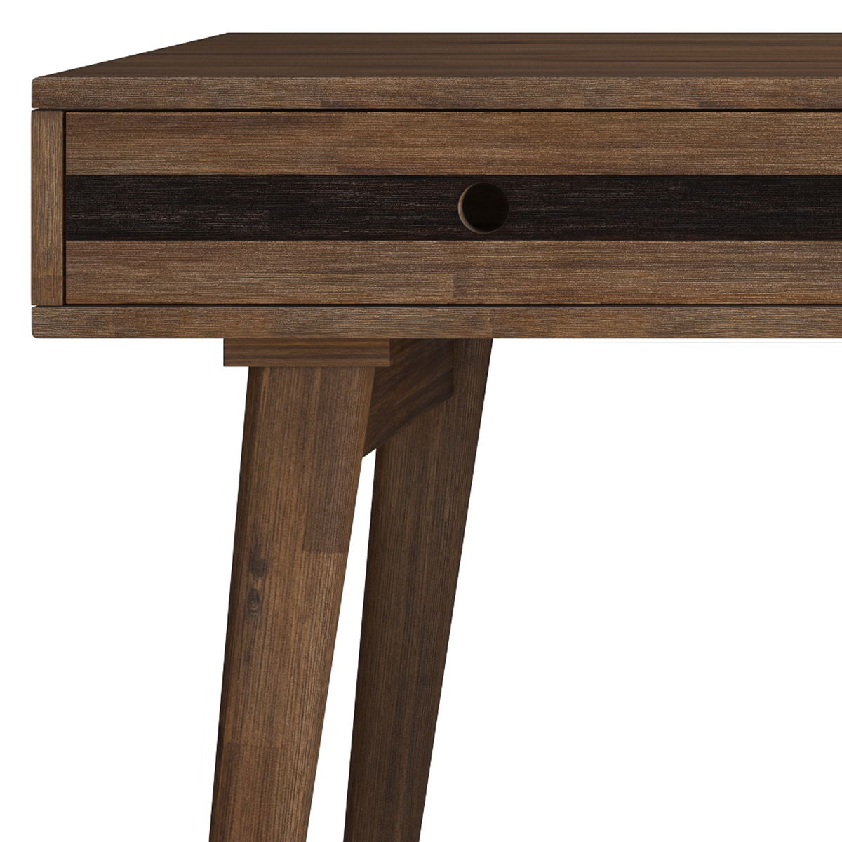 Clarkson - Desk - Rustic Natural Aged Brown - The Sleep Loft - Online Mattress Showroom NYC