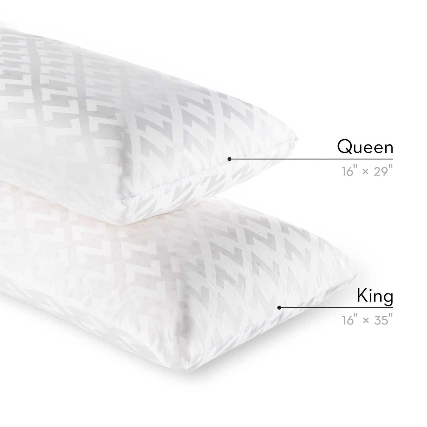 Zoned Dough + Bamboo Charcoal - Pillow - The Sleep Loft - Online Mattress Showroom NYC