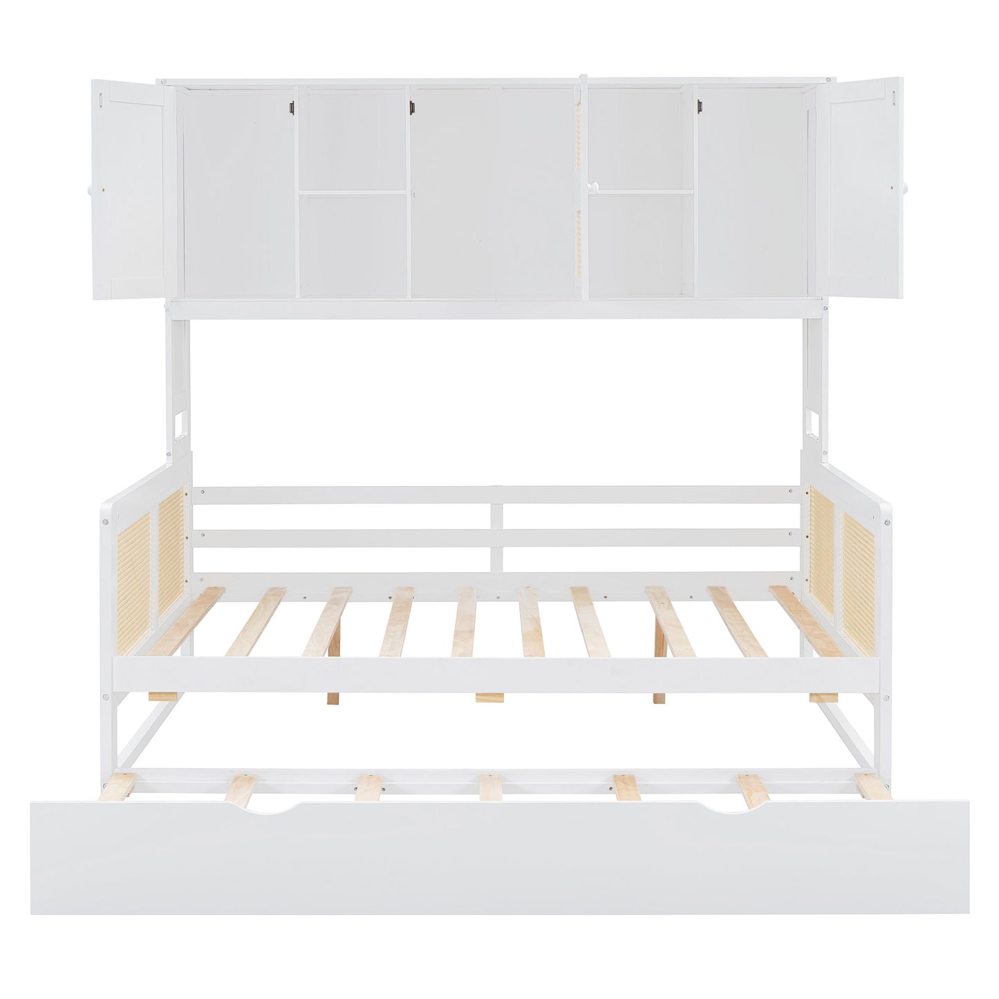 Daybed And All In One Cabinet And Shelf - The Sleep Loft - Online Mattress Showroom NYC