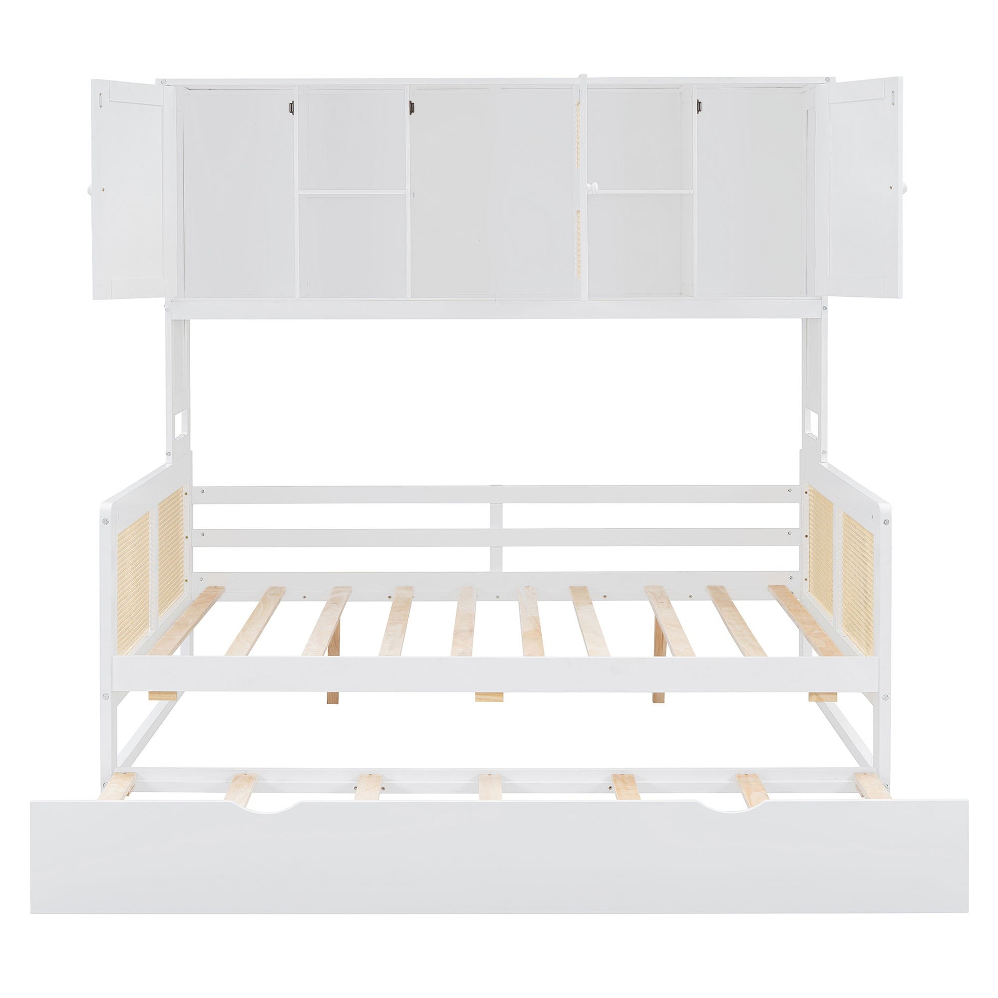 Daybed And All In One Cabinet And Shelf - The Sleep Loft - Online Mattress Showroom NYC