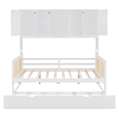 Daybed And All In One Cabinet And Shelf - The Sleep Loft - Online Mattress Showroom NYC