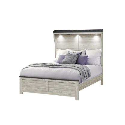 Augusta - Bed With Lit Headboard - The Sleep Loft - Online Mattress Showroom NYC
