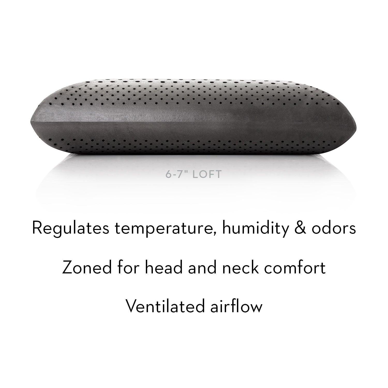Zoned Dough + Bamboo Charcoal - Pillow - The Sleep Loft - Online Mattress Showroom NYC