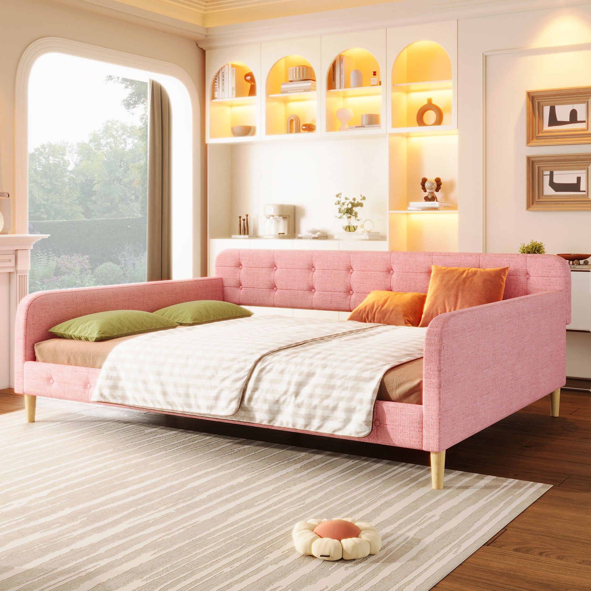 Upholstered Daybed - The Sleep Loft - Online Mattress Showroom NYC