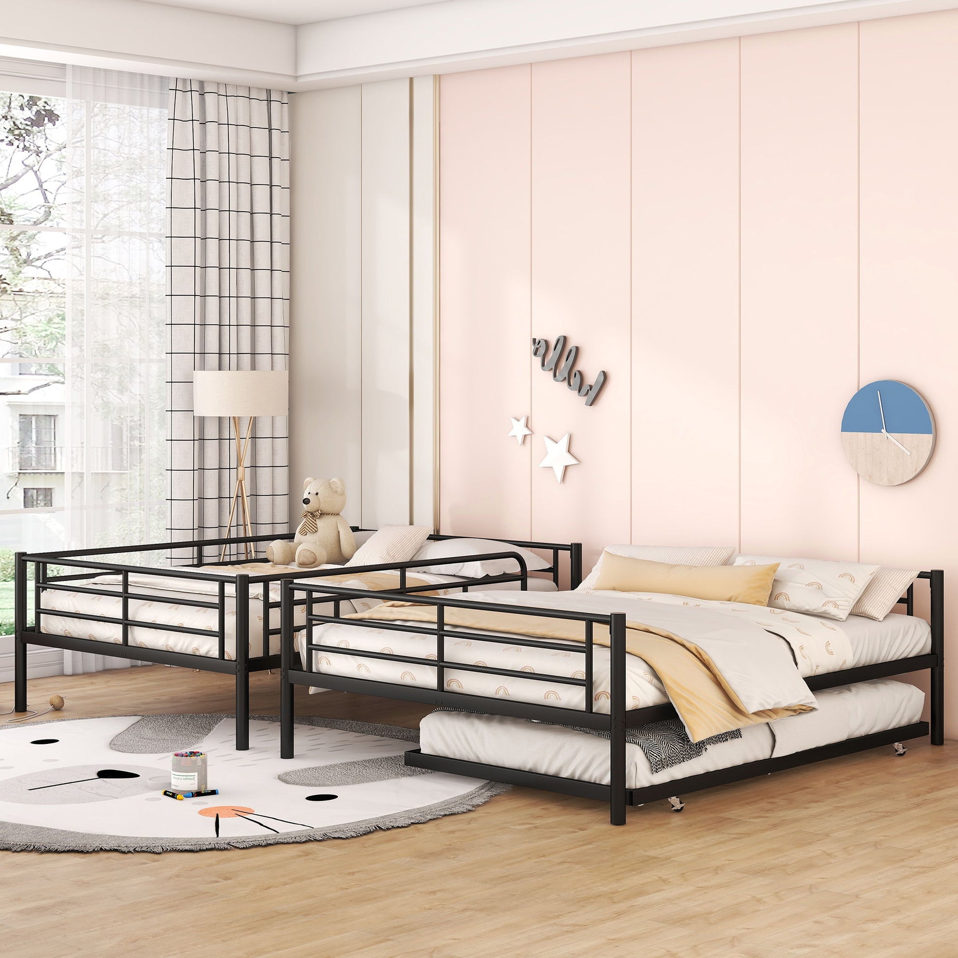 Steel Construction Bunk Bed - The Sleep Loft - Online Mattress Showroom NYC
