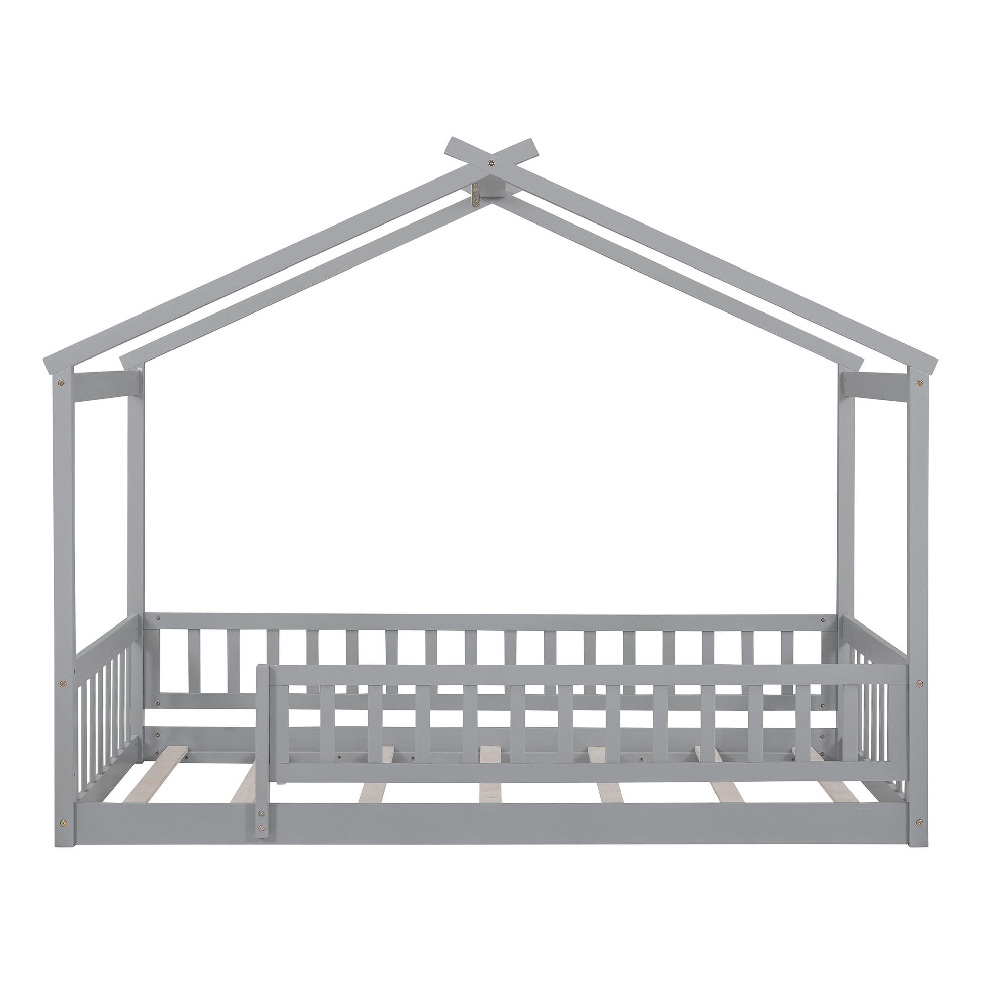 Bed House Bed Frame With Fence - The Sleep Loft - Online Mattress Showroom NYC