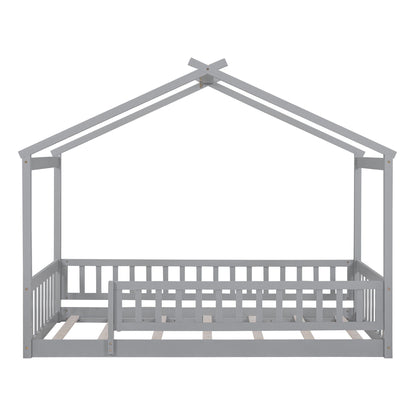 Bed House Bed Frame With Fence - The Sleep Loft - Online Mattress Showroom NYC