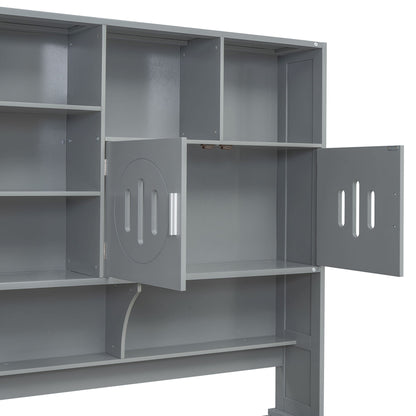 Daybed With All-In-One Cabinet And Shelf - The Sleep Loft - Online Mattress Showroom NYC