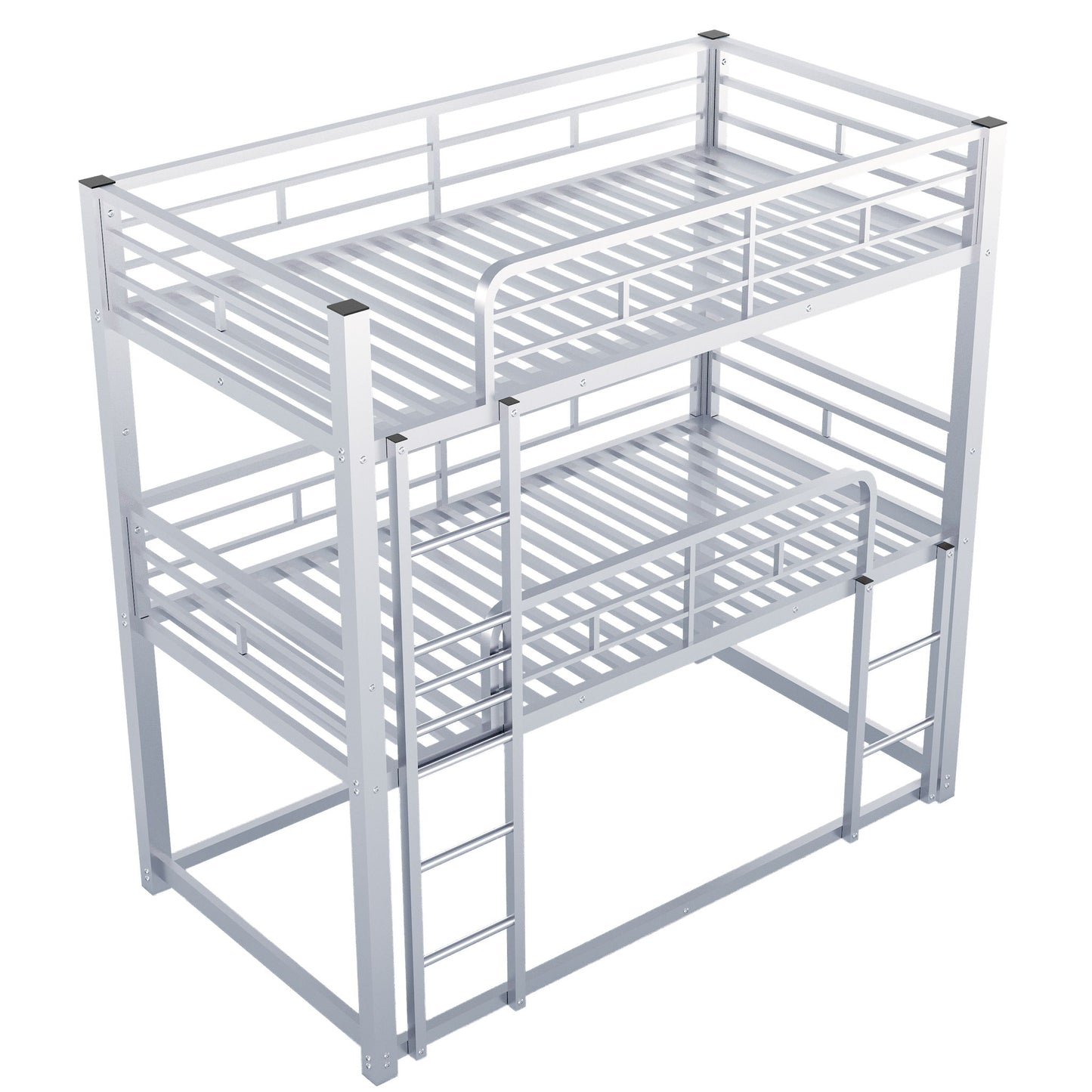 Triple Bunk Bed With Sturdy Construction And Space Saving Design - The Sleep Loft - Online Mattress Showroom NYC
