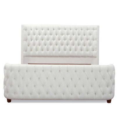 Brooklyn - Tufted Panel Bed Headboard And Footboard Set - The Sleep Loft - Online Mattress Showroom NYC
