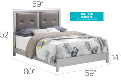 Padded Headboard Bed - The Sleep Loft - Online Mattress Showroom NYC