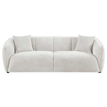 Aleisha Fabric Upholstered Sofa Sand