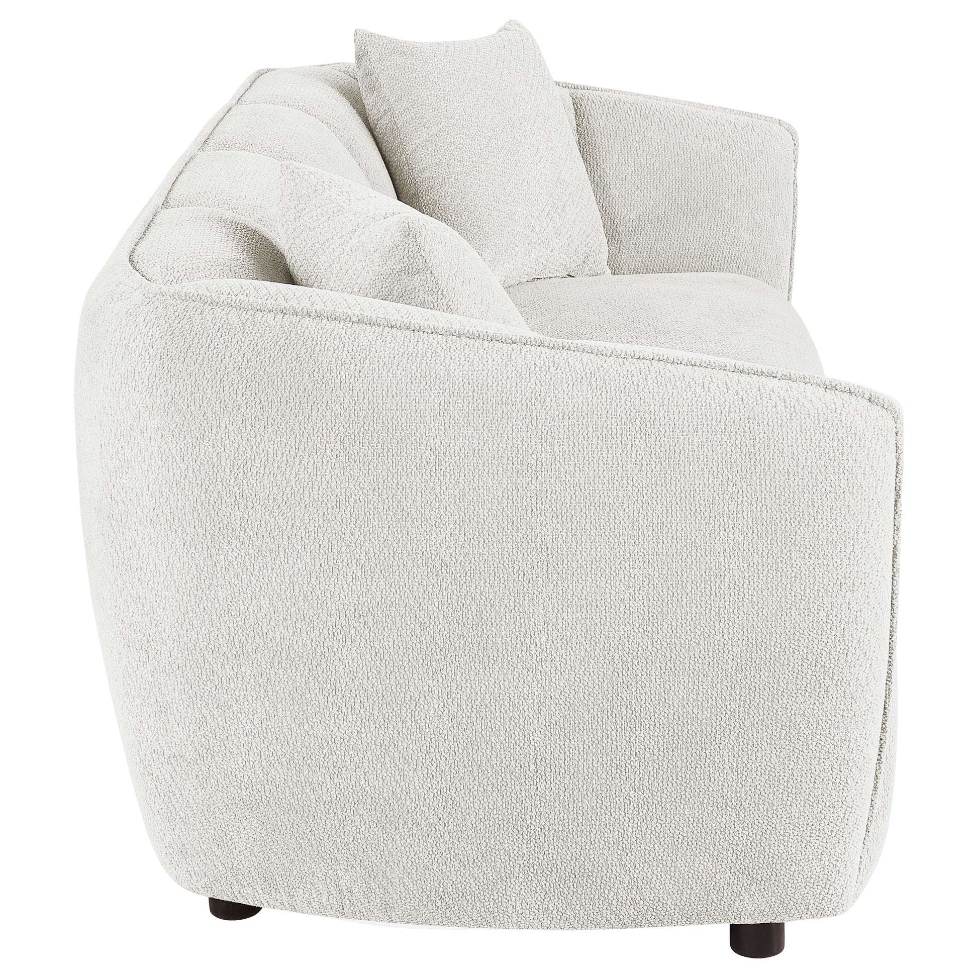 Aleisha Fabric Upholstered Sofa Sand