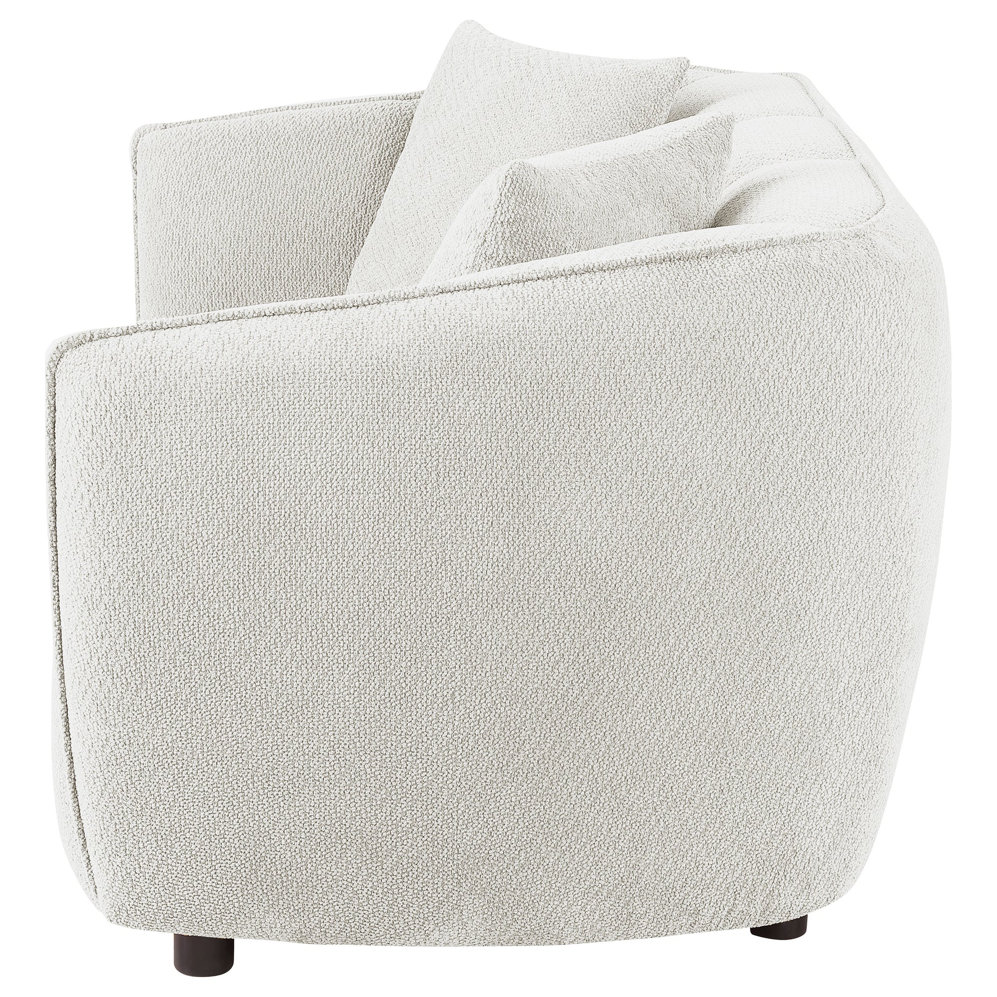 Aleisha Fabric Upholstered Loveseat Sand