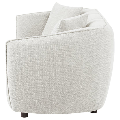 Aleisha Fabric Upholstered Loveseat Sand
